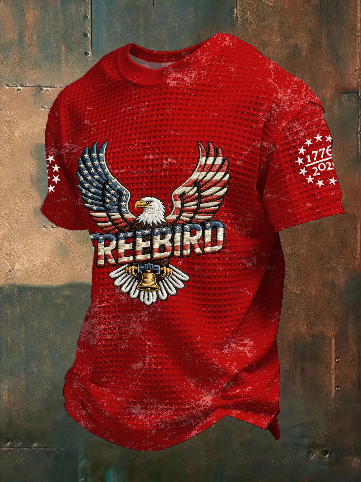 Men's American 250th Anniversary Print Casual Top