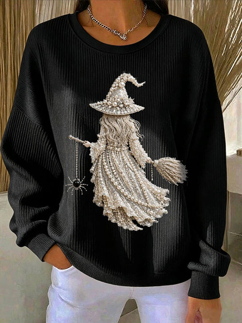 Women'S Witch Printed Casual Sportswear