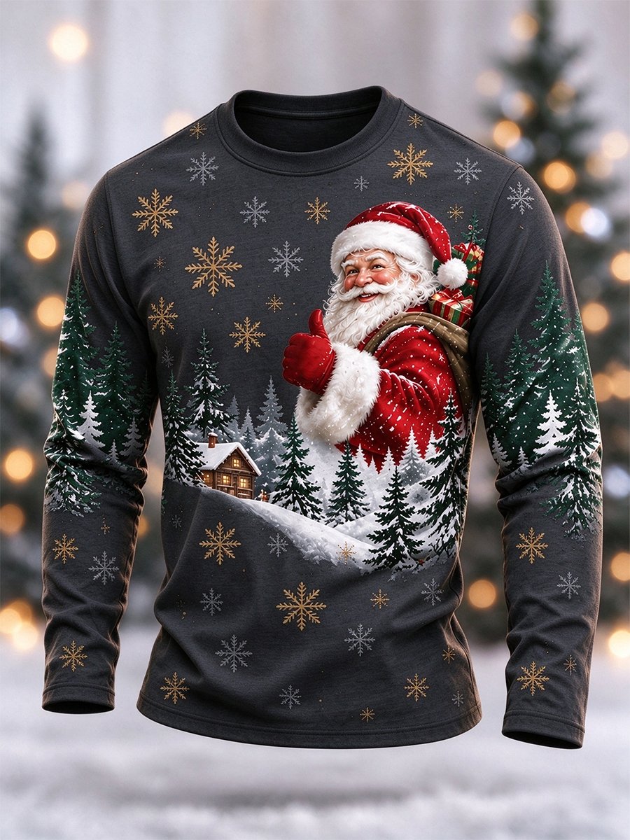 Men's Christmas Day Long-Sleeve T-Shirt