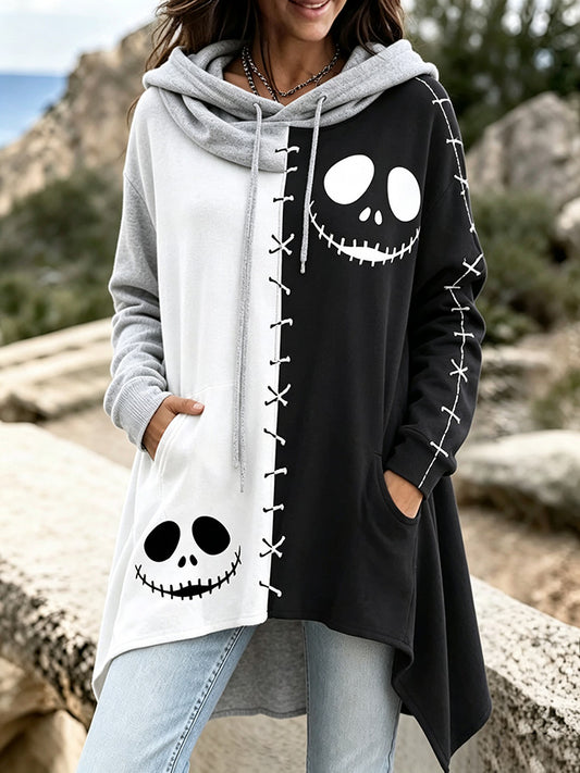 Women'S Casual Halloween Pumpkin Monster Irregular Sportswear