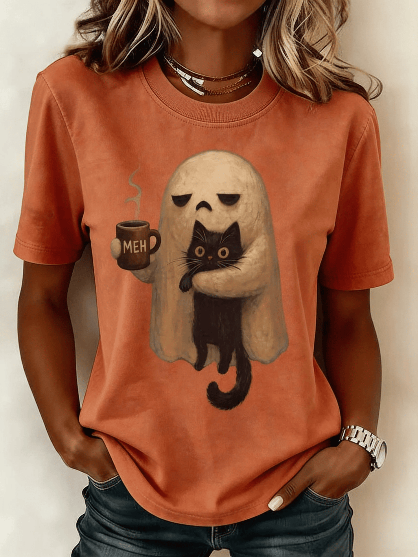 Women's Casual Printed Top