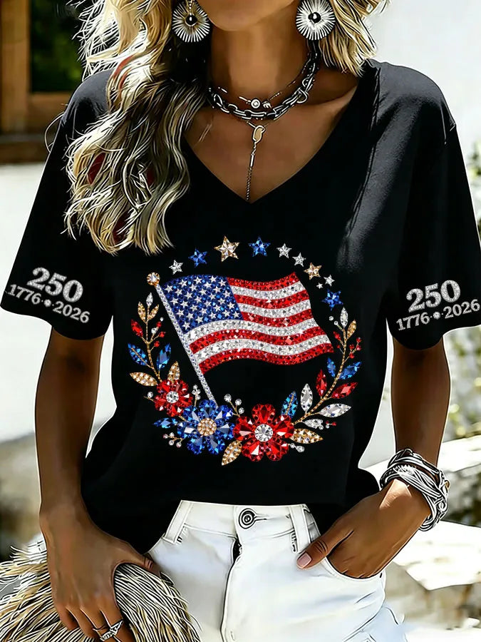 Women's 250 Year Print Short Sleeve T-shirt