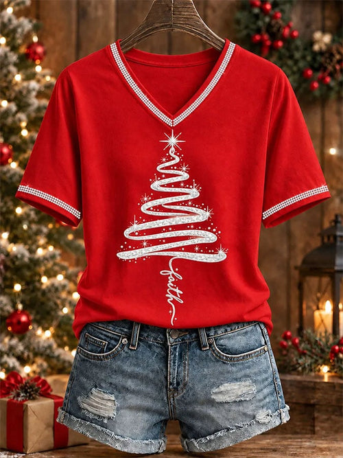 Women's Casual Print Short-Sleeve T-Shirt