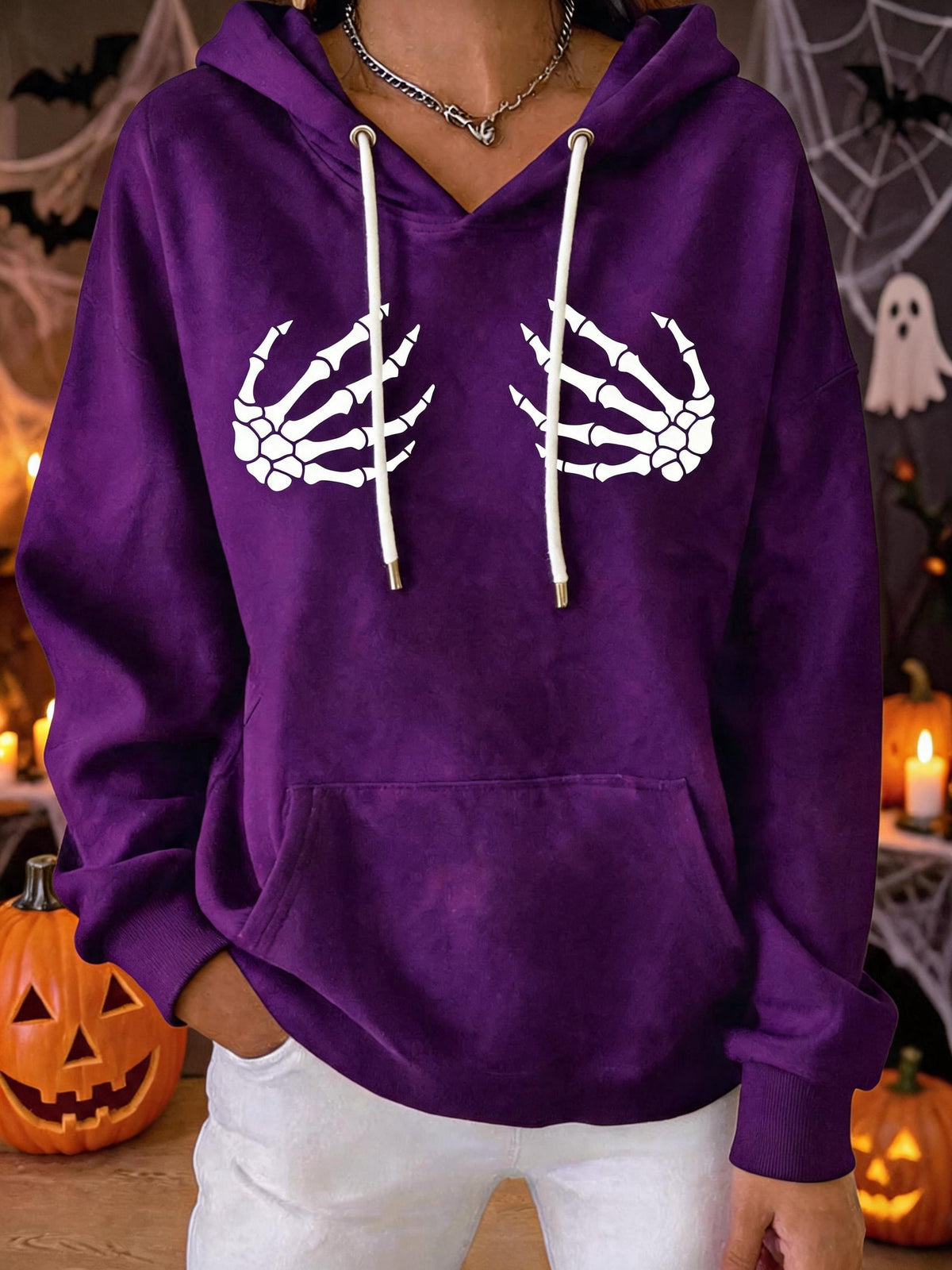 Women's Casual Print Hoodie