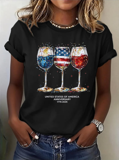 Women's America 250th Anniversary United We Stand America T-shirt