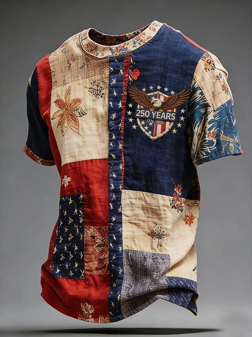 Men's American 250th Anniversary Print Top