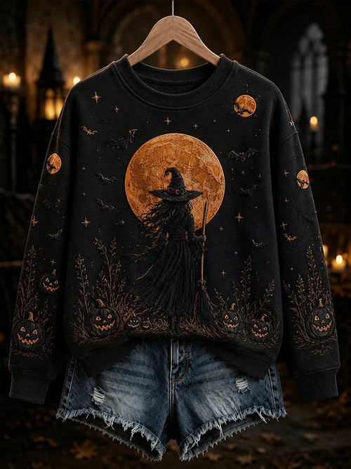 Women'S Casual Halloween Print Top