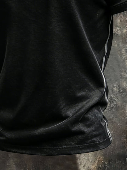 Men's Vintage Pure Cotton Washed & Faded T-Shirt