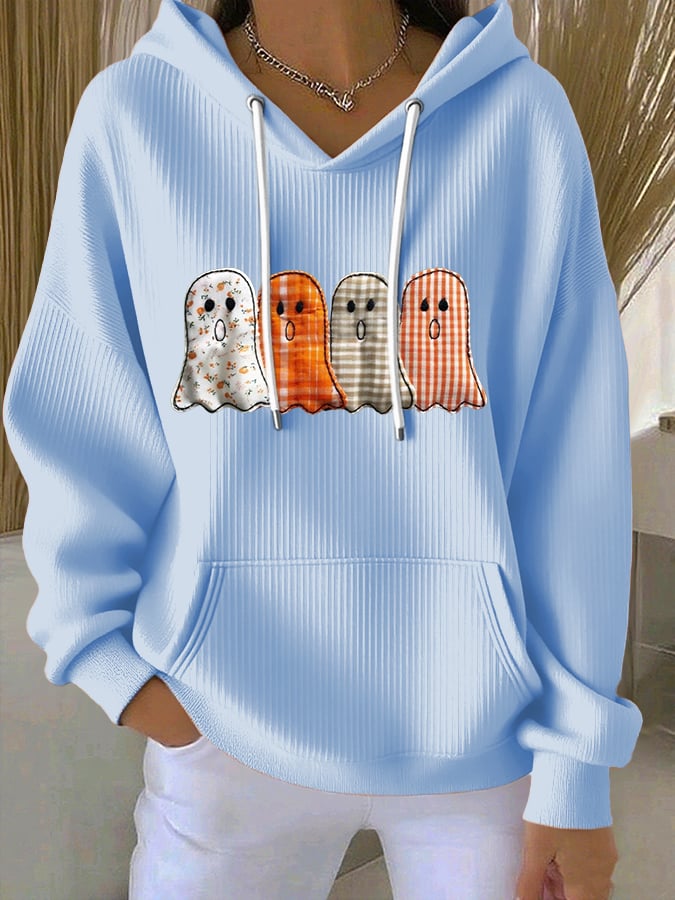 🔥HOT SALE🔥Women'S Halloween Print Casual Hoodie