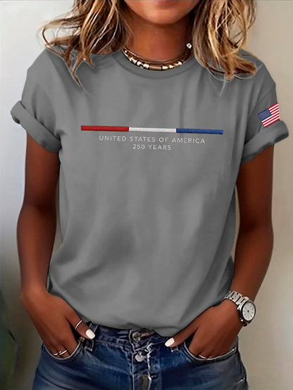 Women's America 250th Anniversary  T-shirt