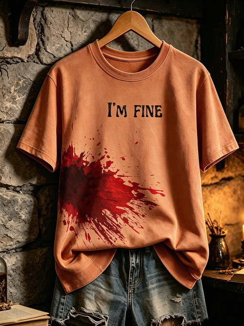 Women's Halloween Bloodstains T-Shirt