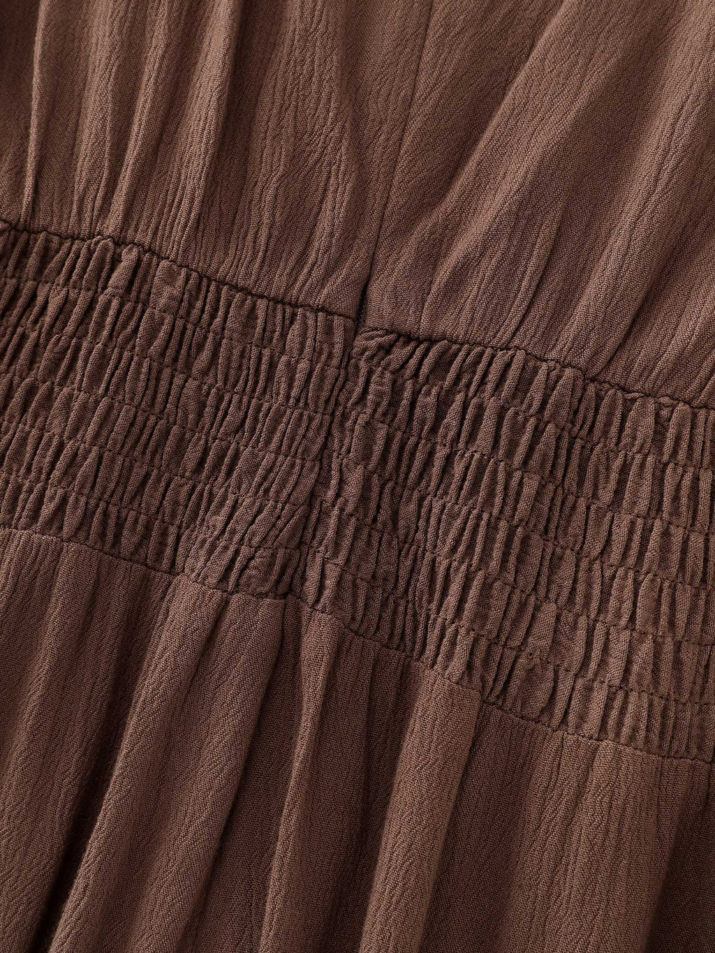 Textured Pleated Waist Surplice Jumpsuit