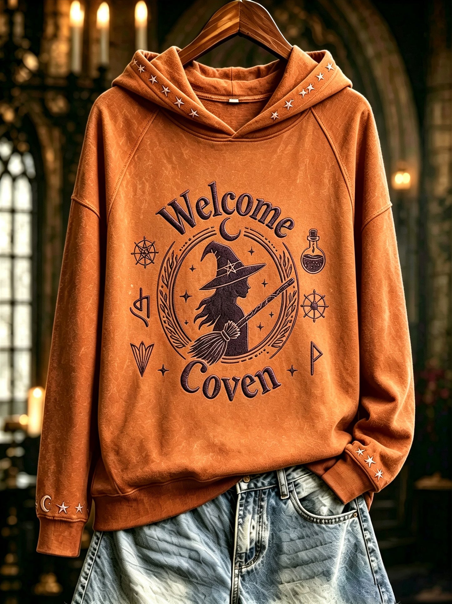 Women's Halloween Print Casual Sweatshirt