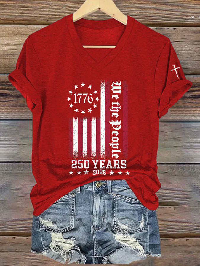 Women's Casual Printed Short-Sleeve T-Shirt