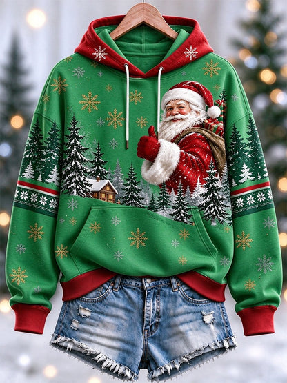 Women's Cancer Christmas Hoodie
