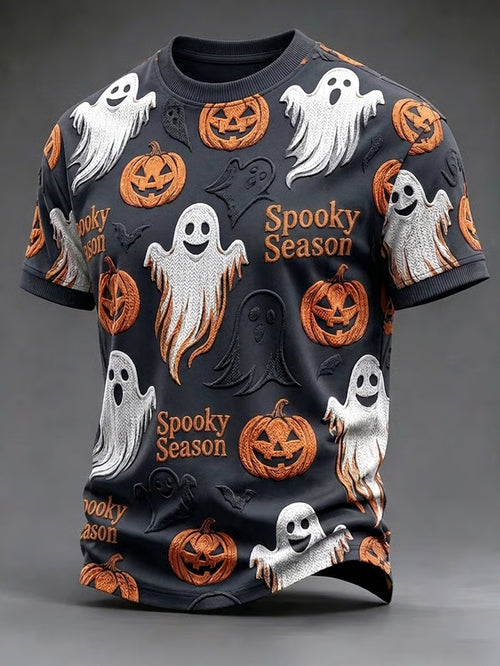 Men's Halloween Print T-Shirt