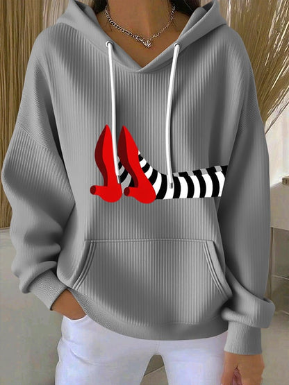 🔥HOT SALE🔥Women's Halloween Print Casual Hoodie