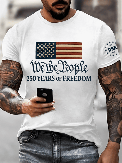Men's Casual Printed T-shirt