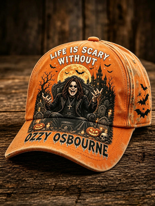 Unisex Halloween Print Hat