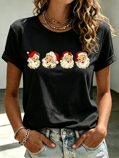 Women's Christmas Print T-Shirt