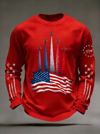 Men's 250th Anniversary Fabric Long-Sleeve T-Shirt