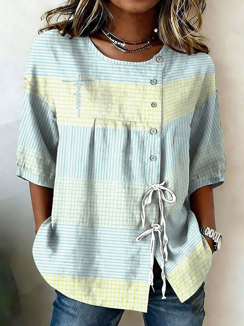 Women's Faith Floral Print Top