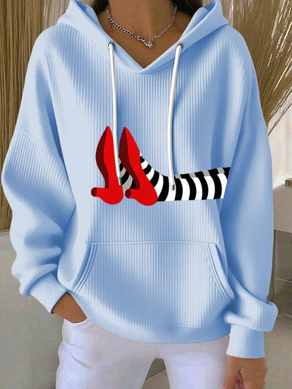 🔥HOT SALE🔥Women's Halloween Print Casual Hoodie