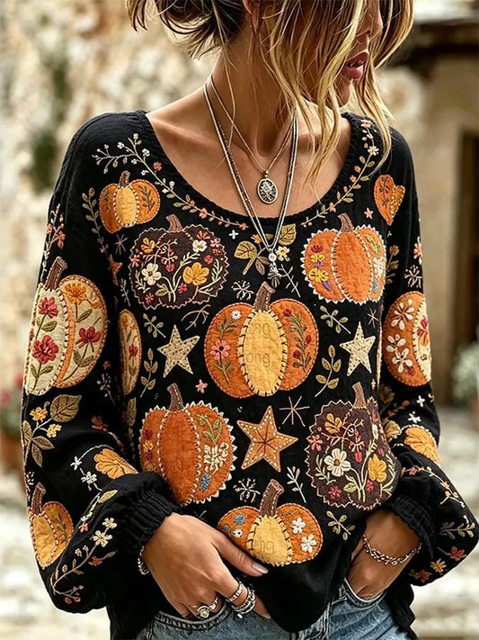 Women'S Casual Printed Top