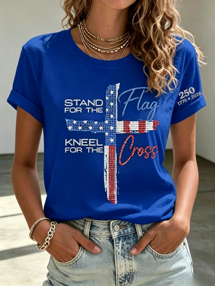 🔥Buy 3 Get 10% Off🔥Women's 250th Anniversary Printed T-shirt