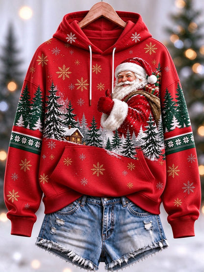 Women's Cancer Christmas Hoodie