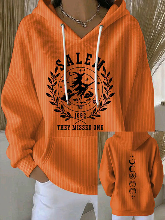 🔥HOT SALE🔥Women's 1692 Salem They Missed One Print Casual Sweatshirt
