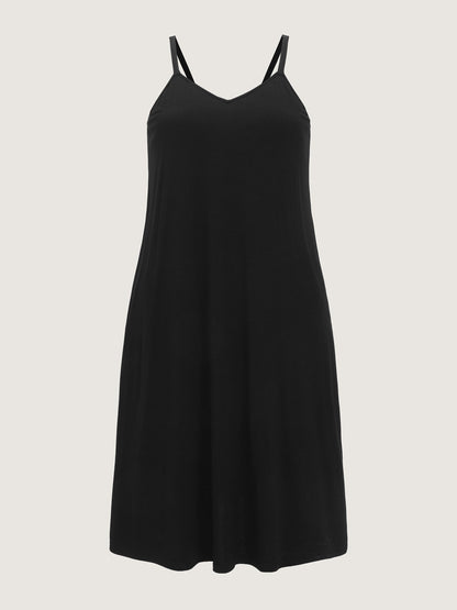 Supersoft Stretchy Supportive Bra Flowy Midi Dress