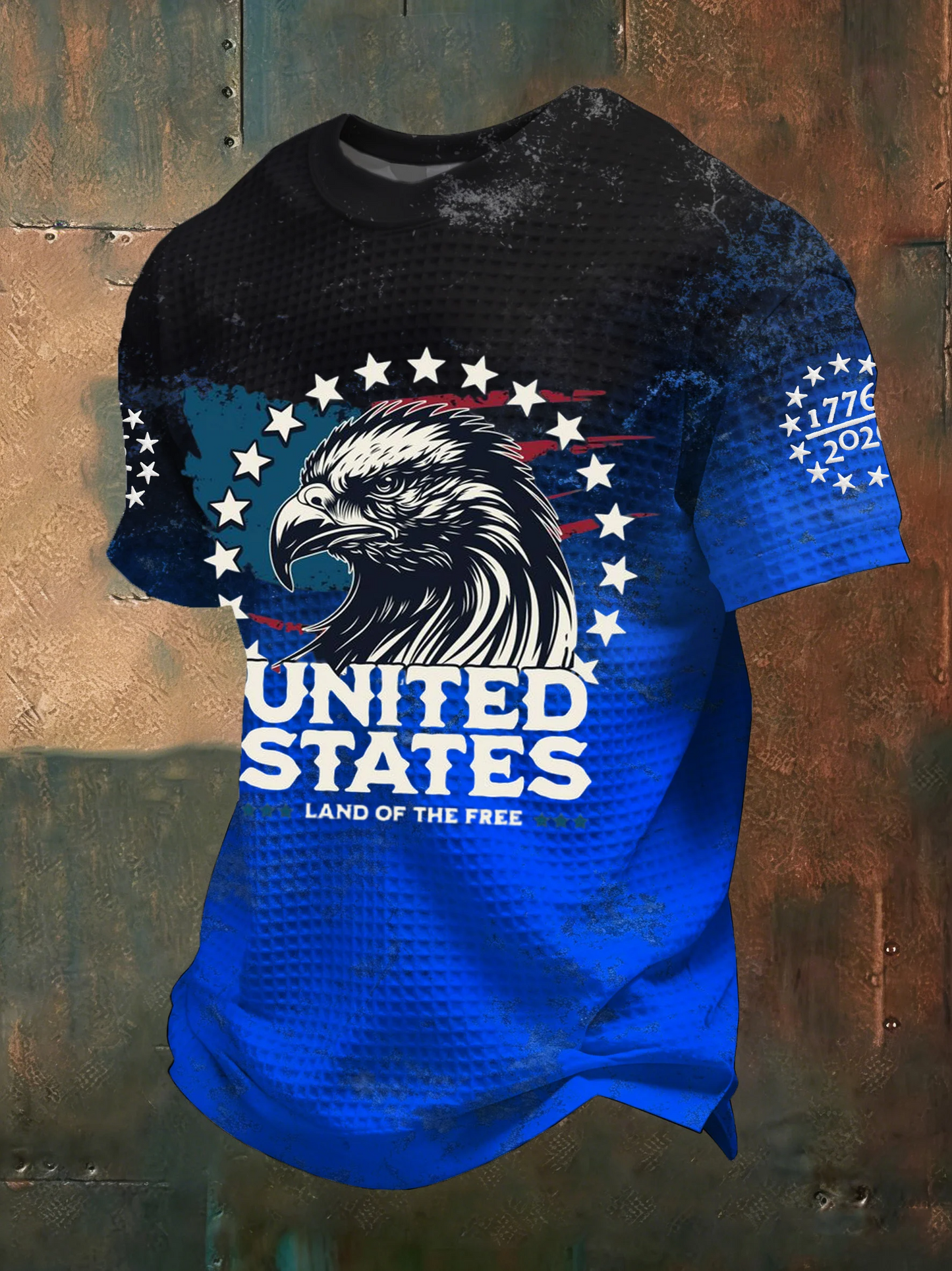 Men's American 250th Anniversary Print Casual Top
