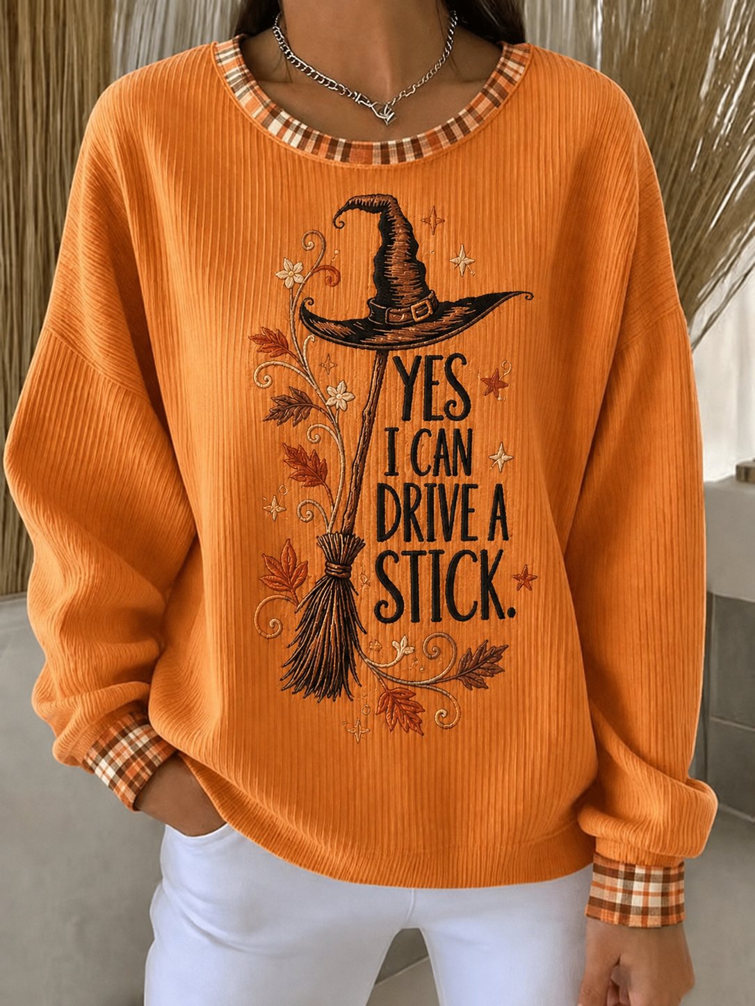 Women's Halloween Print Hoodie