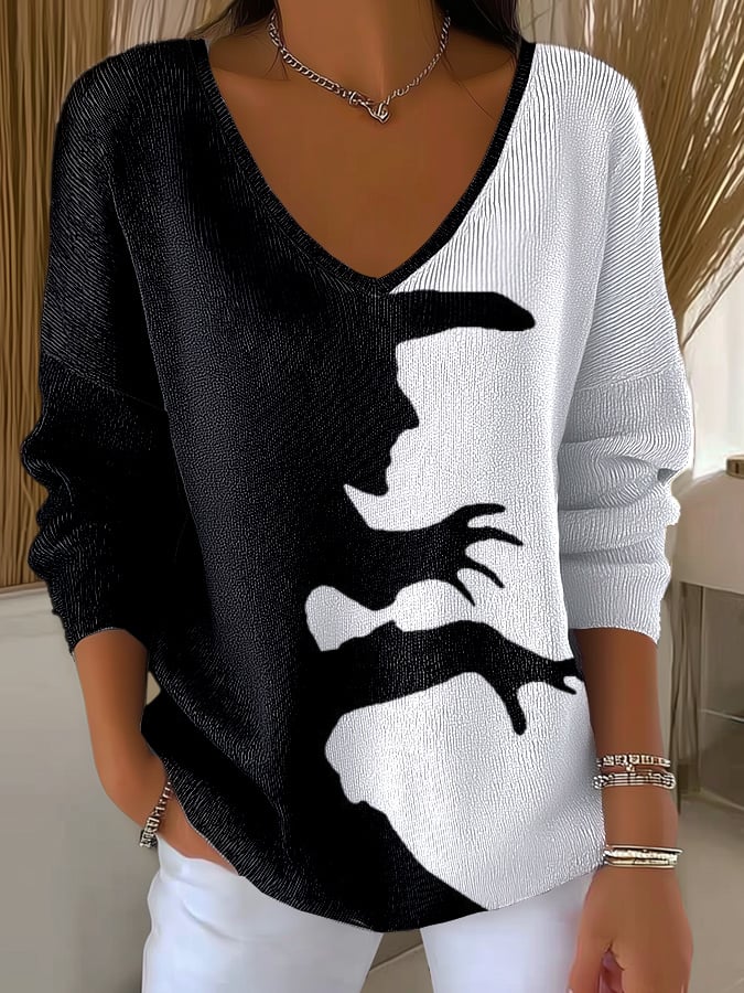 🔥Buy 2 Get 10% Off🔥Women's Halloween Witch Print Sweater