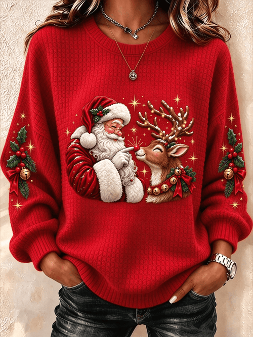 Women's Casual Printed Sweatshirt