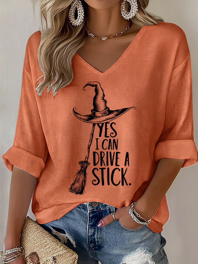 Women'S Halloween Waffle T-Shirt