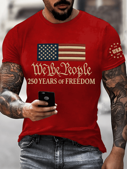 Men's Casual Printed T-shirt