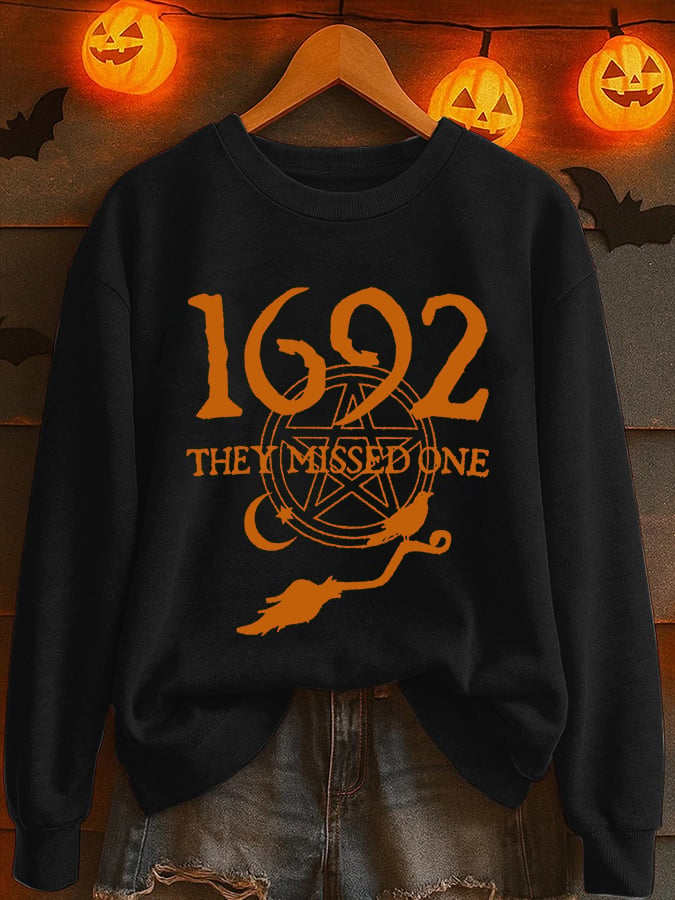 Women's 1692 They Missed One Printed Sweatshirt