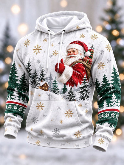 Men's Casual Christmas Hooded