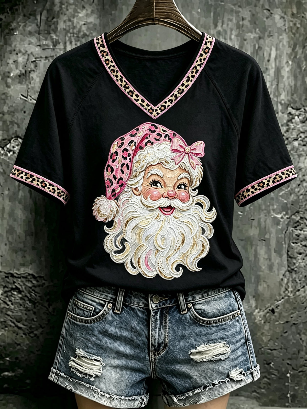 Women's Christmas Print T-Shirt