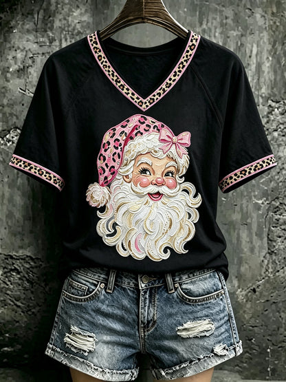Women's Christmas Print T-Shirt