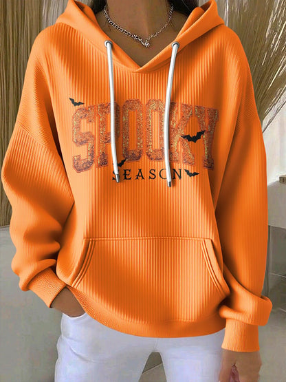 🔥HOT SALE🔥Women's Halloween Print Casual Hoodie