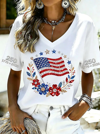 Women's 250 Year Print Short Sleeve T-shirt