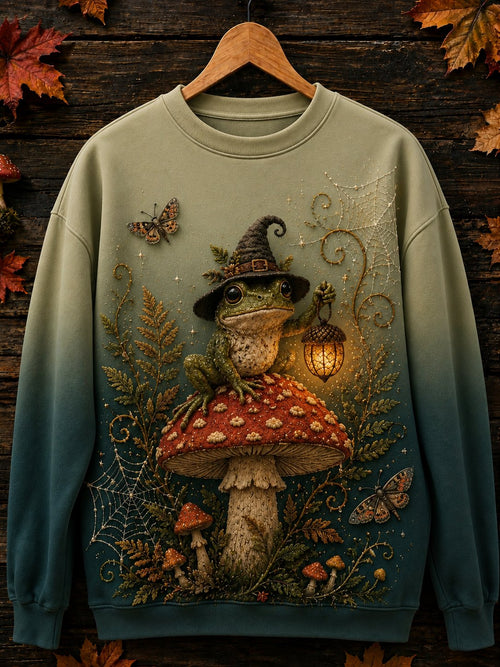 Women's Halloween Animal Print Sweatshirt