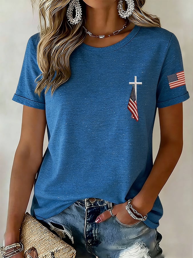 Women's Casual U.S. 250th Anniversary T-Shirt