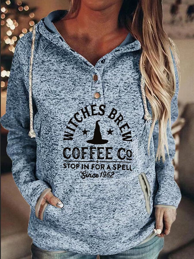 Fashion Print Long Sleeve Hoodie