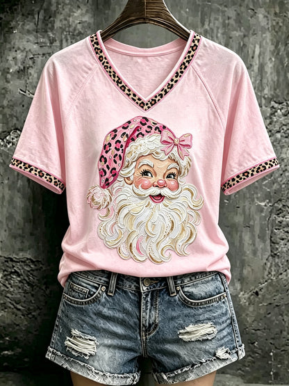 Women's Christmas Print T-Shirt