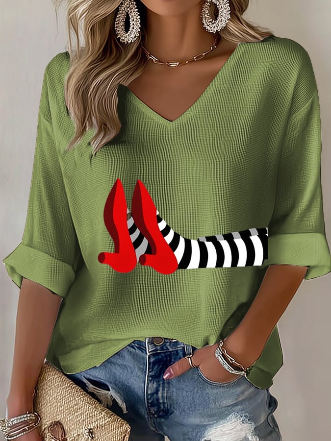 🔥Buy 2 Get 10% Off🔥Women's Halloween Print T-Shirt