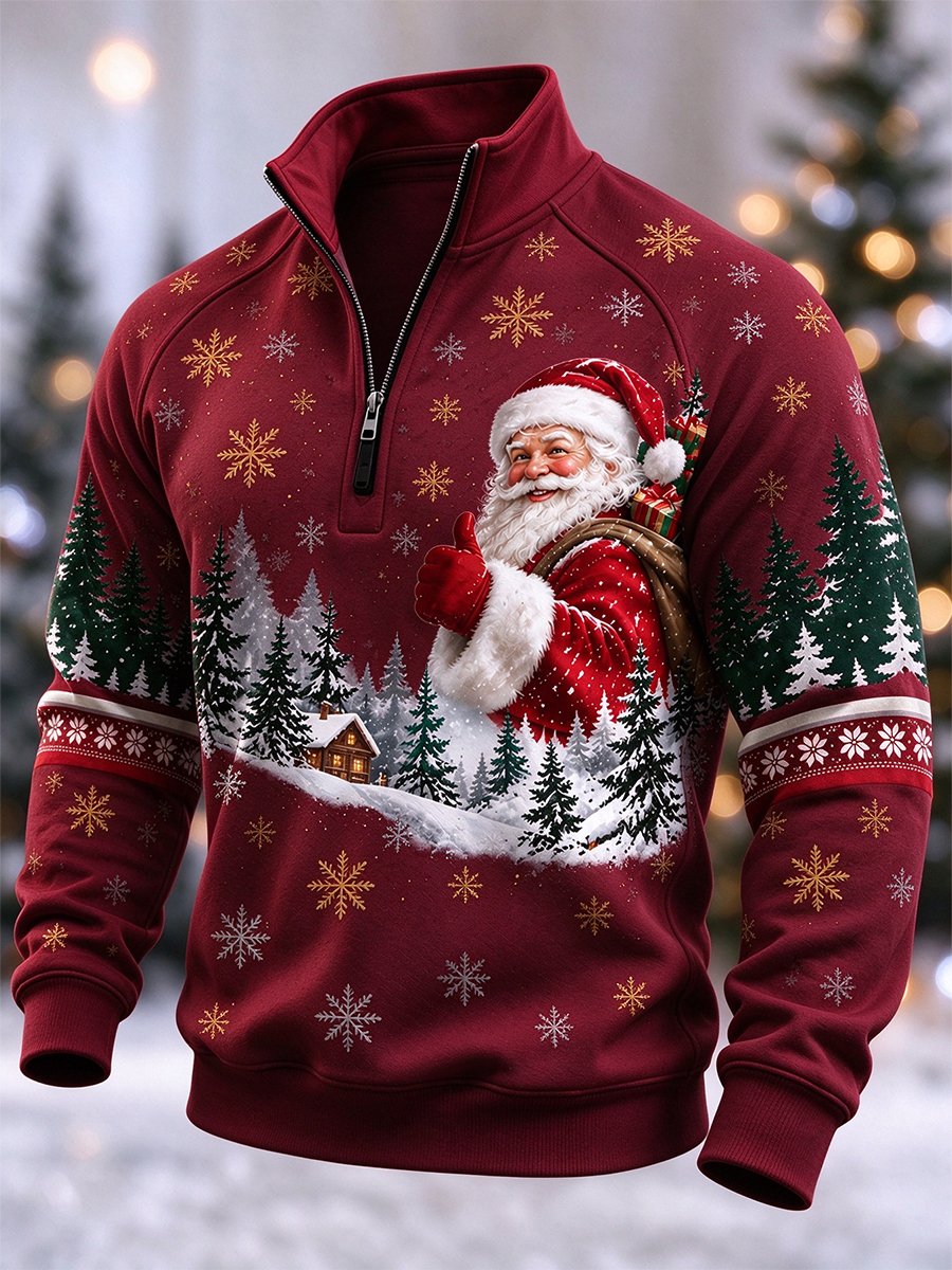 Men's Casual Christmas Sweatshirt